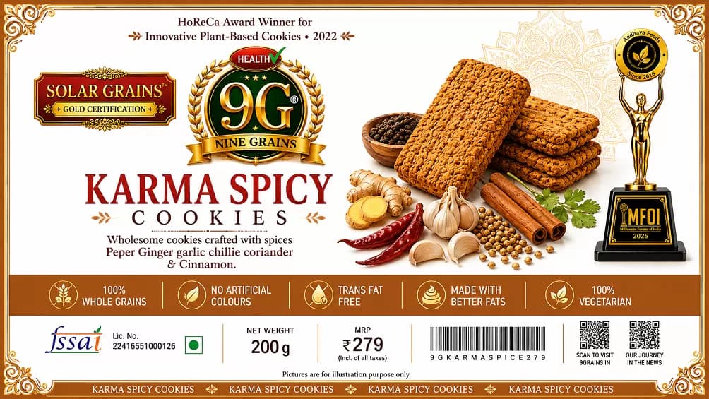 9G-Celestial Grains Spice Cookies