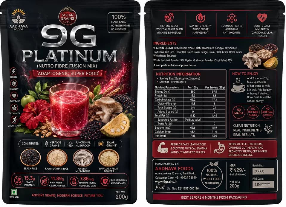 9G Platinum Nutri Fibre Fusion Mix